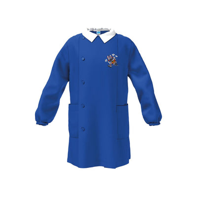 Grembiule con ricamo bambino scuola Siggi