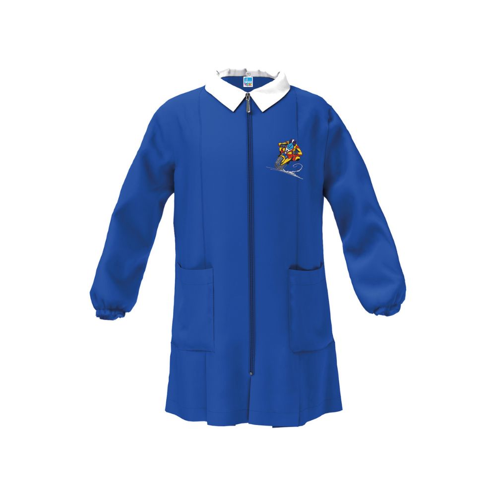 Grembiule con ricamo bambino scuola Siggi