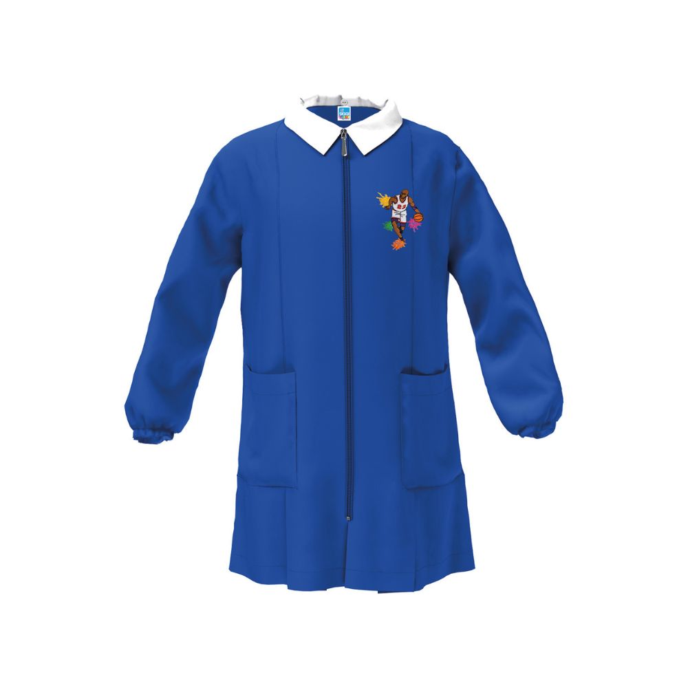 Grembiule con ricamo bambino scuola Siggi