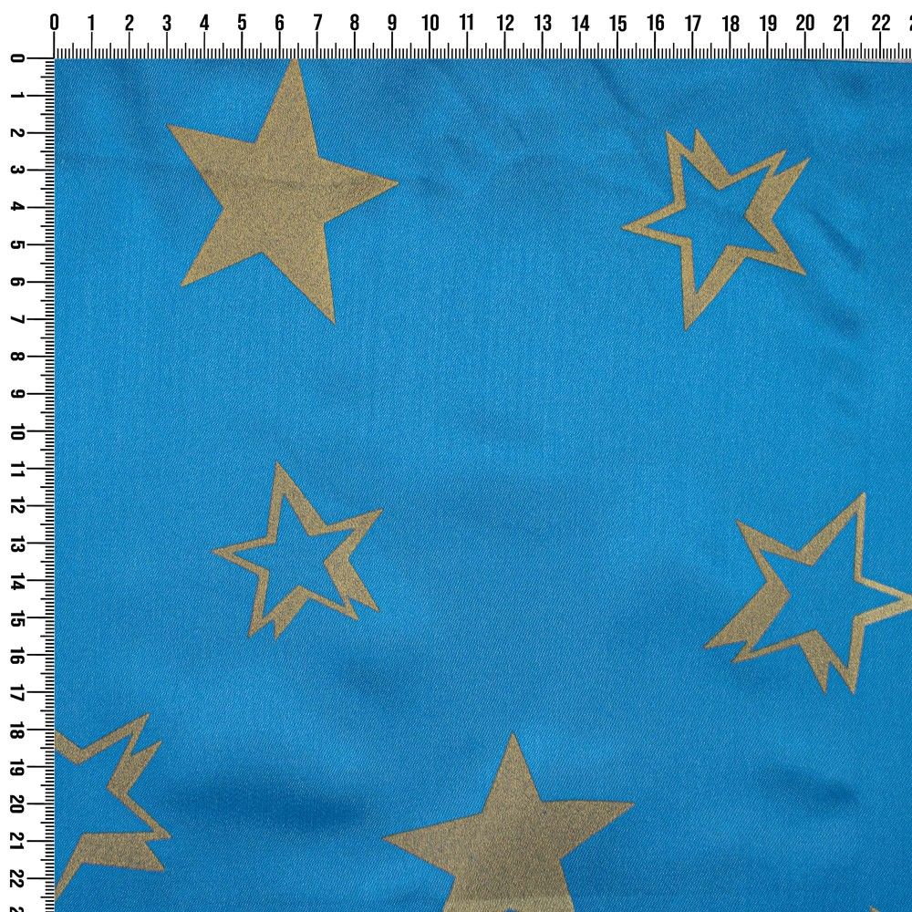 Printed satin fabric h 150 cm, Jolly item