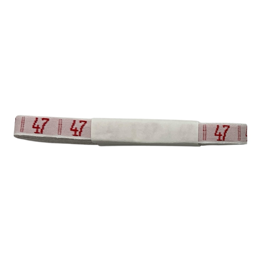 Numerini ricamati da cucire marca biancheria, altezza 1 cm, confezione da 144 pezzi (dello stesso numero)