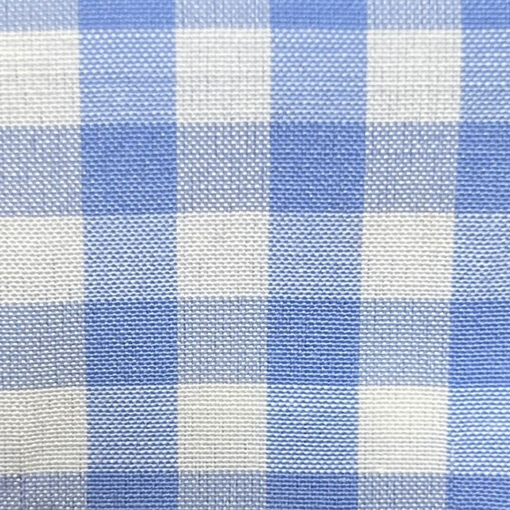 Yarn-dyed polycotton fabric with checks, 150 cm high, item 16032