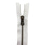 Old brass metal zipper 85 cm combi (2 sliders) 5 mm divisible chain