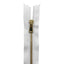 85cm brass metal zipper combo (2 sliders) 5mm divisible chain