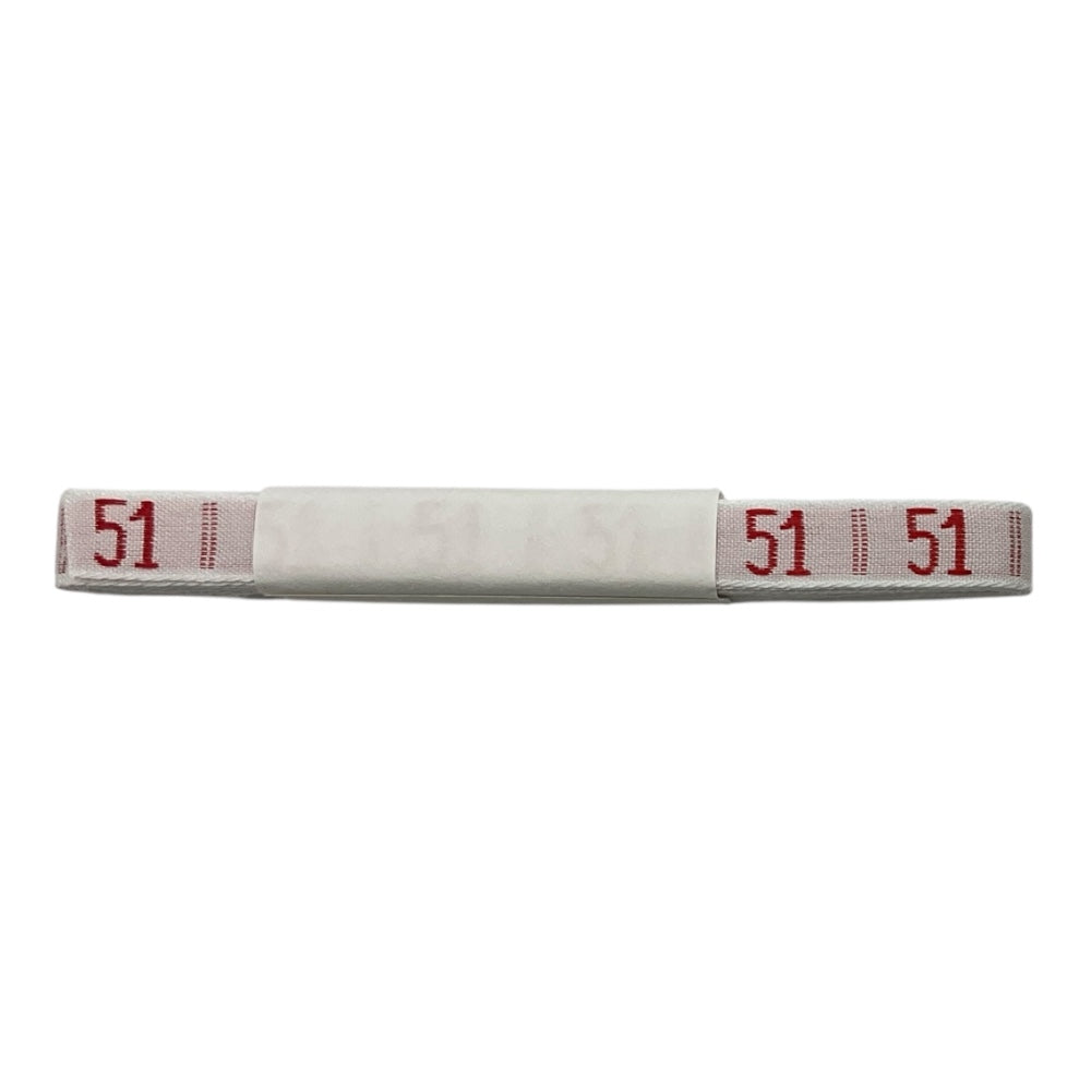 Numerini ricamati da cucire marca biancheria, altezza 1 cm, confezione da 144 pezzi (dello stesso numero)