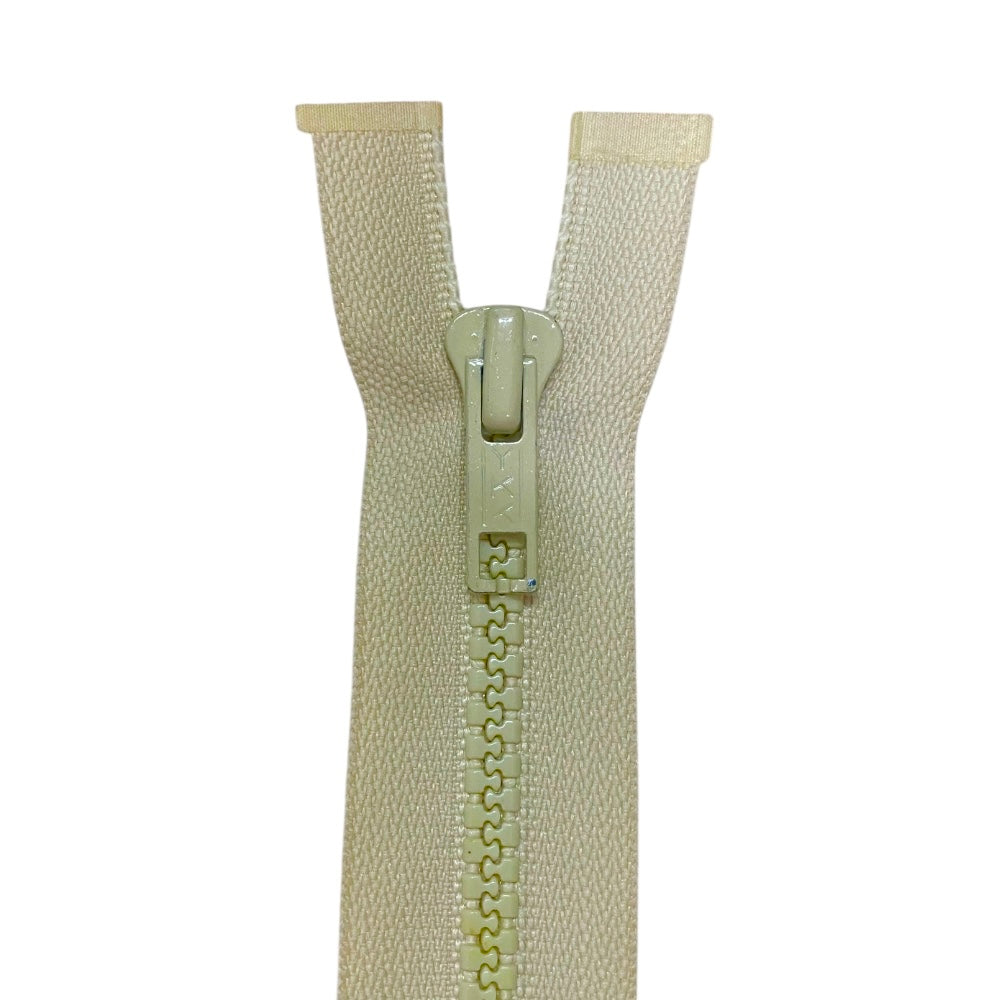 45cm divisible plastic chain zipper, 6mm article 1184/6/45