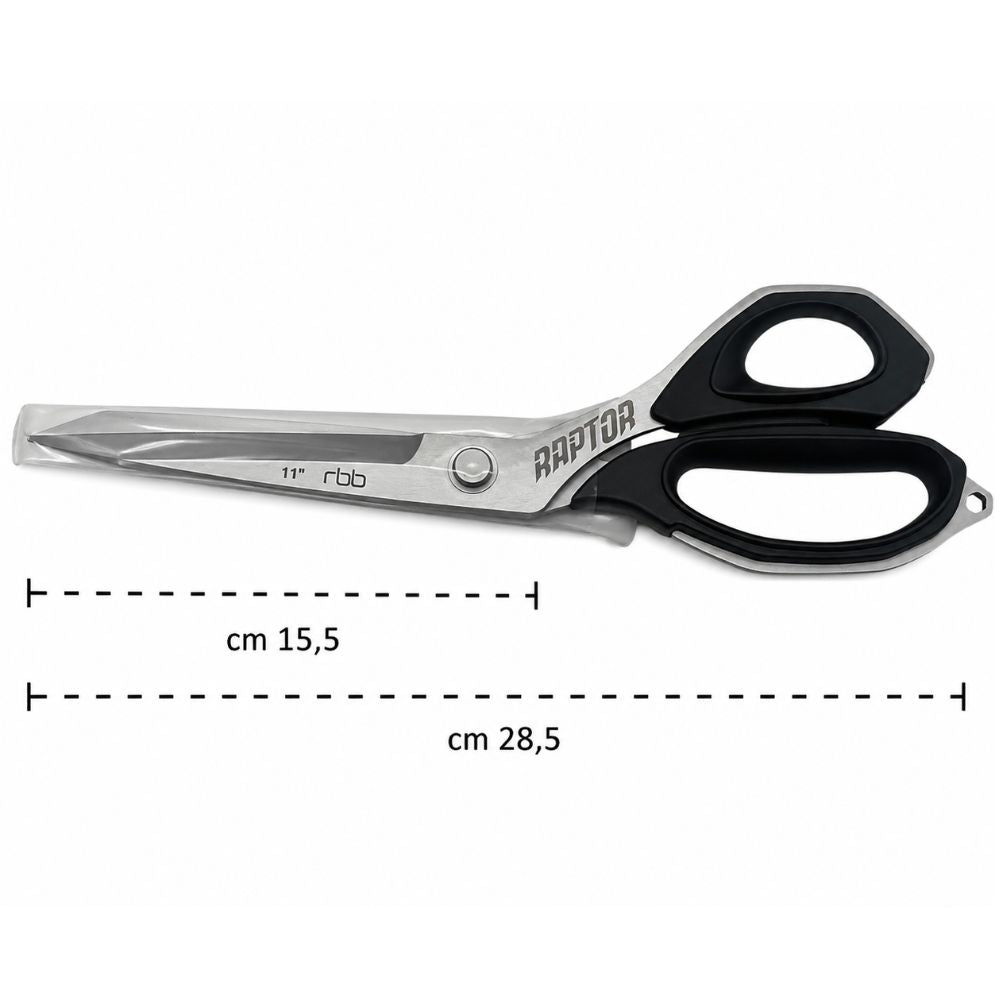 Professional tailoring scissors, size 11 (275 mm), Raptor item 556/11