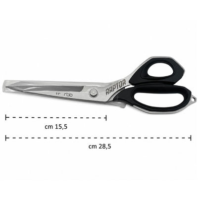 Professional tailoring scissors, size 11 (275 mm), Raptor item 556/11