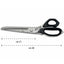 Professional tailoring scissors size 12 (mm 300), Raptor item 556/12