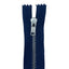 18cm nickel silver zipper with 4mm chain