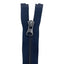 85cm combi gunmetal metal zipper (2 sliders) 5mm divisible chain