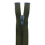 70cm divisible gunmetal metal zipper with 5mm chain