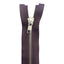 70cm divisible nickel silver metal zipper with 5mm chain