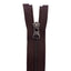 70cm divisible gunmetal metal zipper with 5mm chain