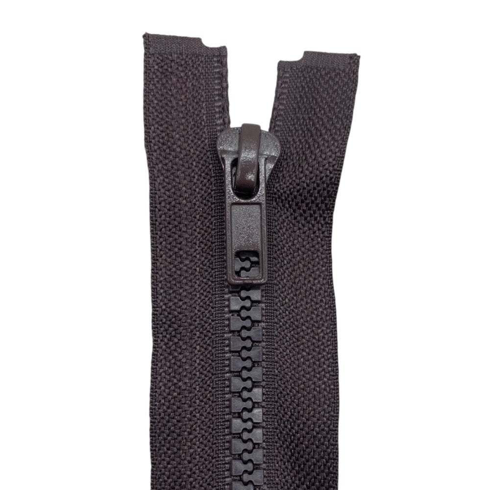 50cm divisible plastic chain zipper, 6mm, item 1184/6/50