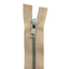 Nickel silver metal zipper 85 cm combi (2 sliders) 5 mm divisible chain