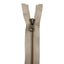 70cm divisible old brass metal zipper with 5mm chain