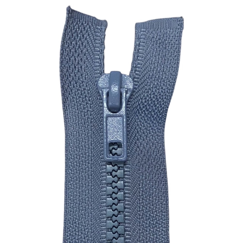 80cm carriage zipper with 6mm plastic chain, opening item 1184/6/80