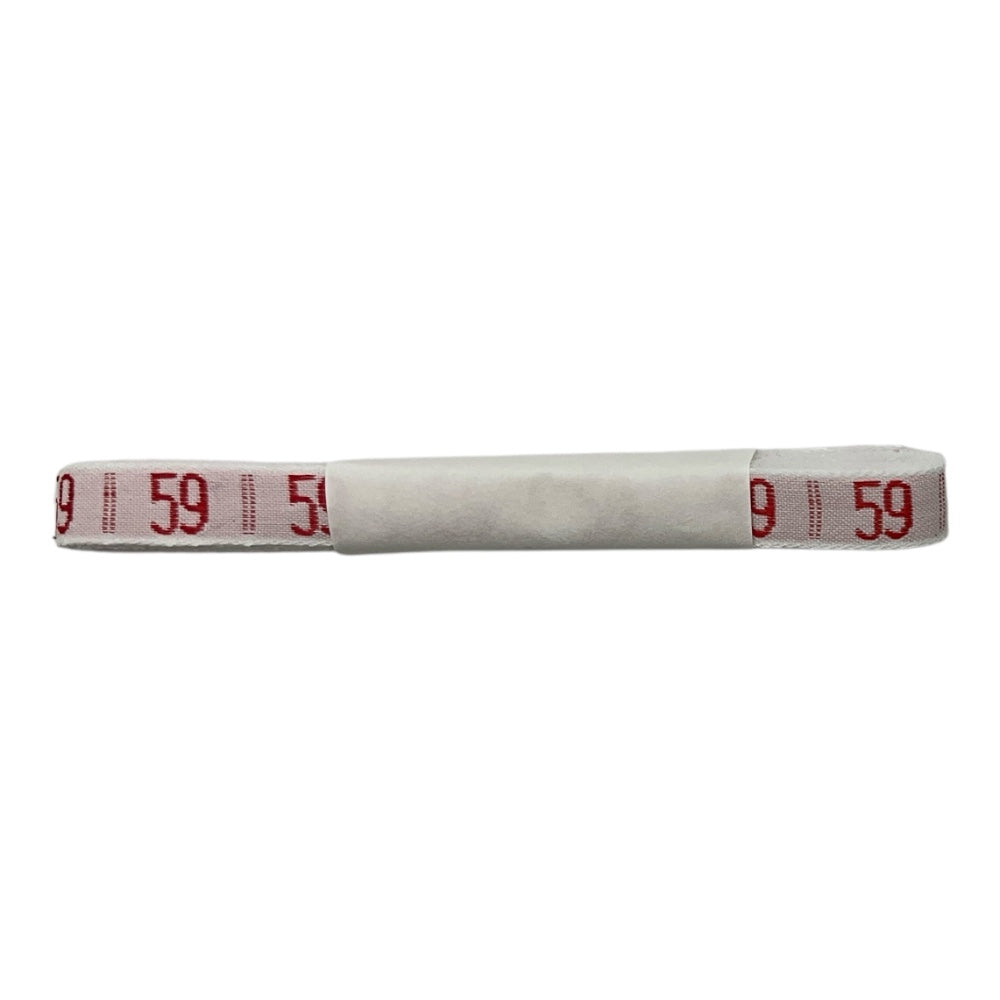 Numerini ricamati da cucire marca biancheria, altezza 1 cm, confezione da 144 pezzi (dello stesso numero)