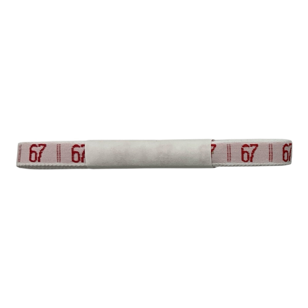 Numerini ricamati da cucire marca biancheria, altezza 1 cm, confezione da 144 pezzi (dello stesso numero)