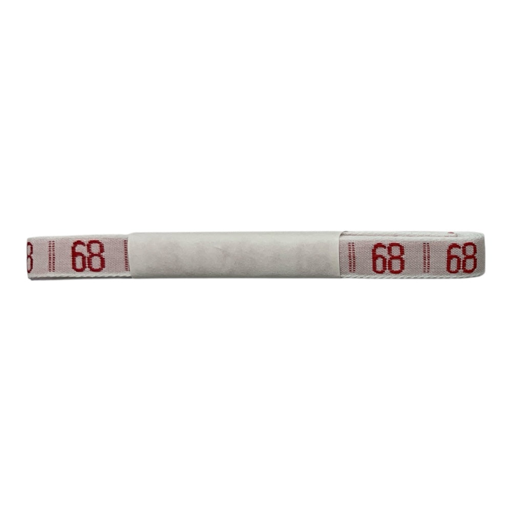Numerini ricamati da cucire marca biancheria, altezza 1 cm, confezione da 144 pezzi (dello stesso numero)