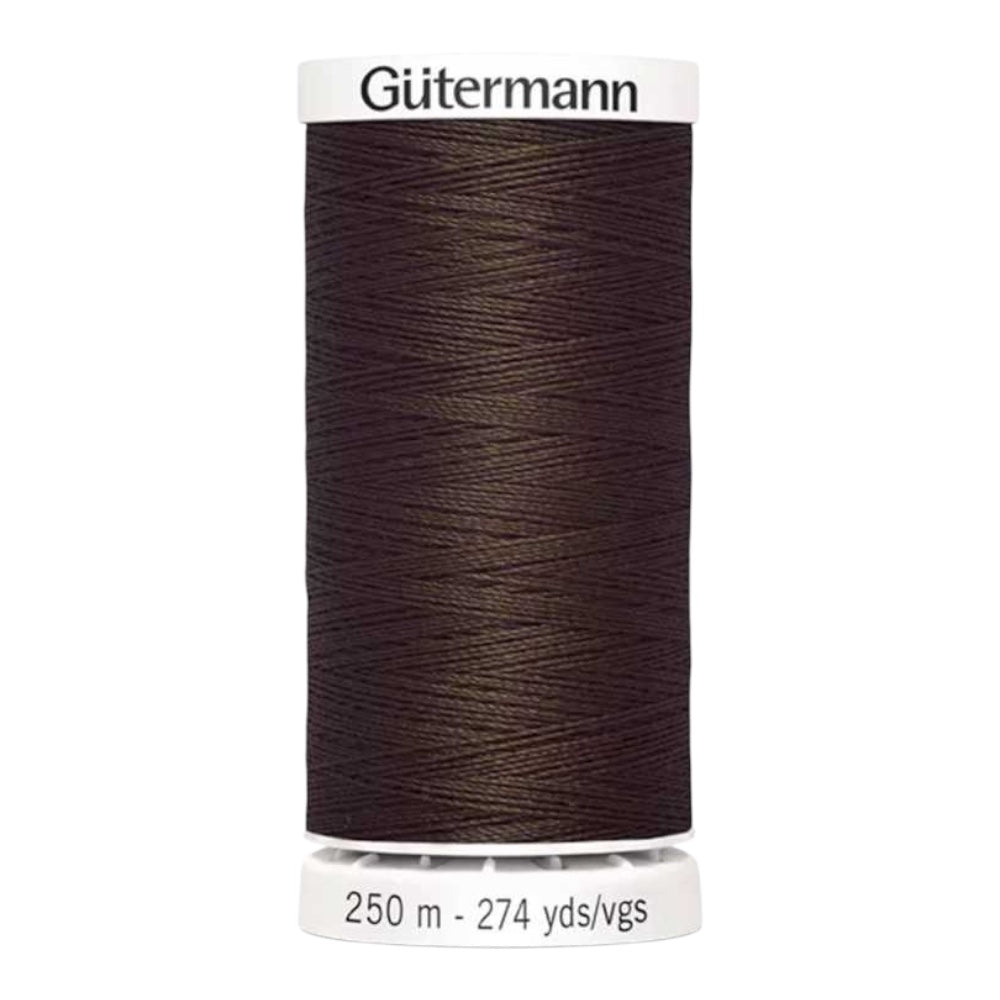 Gutermann spola da 250 mt 100% poliestere articolo 717878