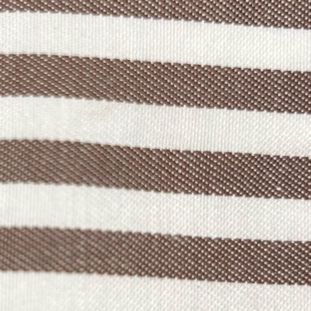 Polycotton striped fabric (3mm) 150cm width item 16027
