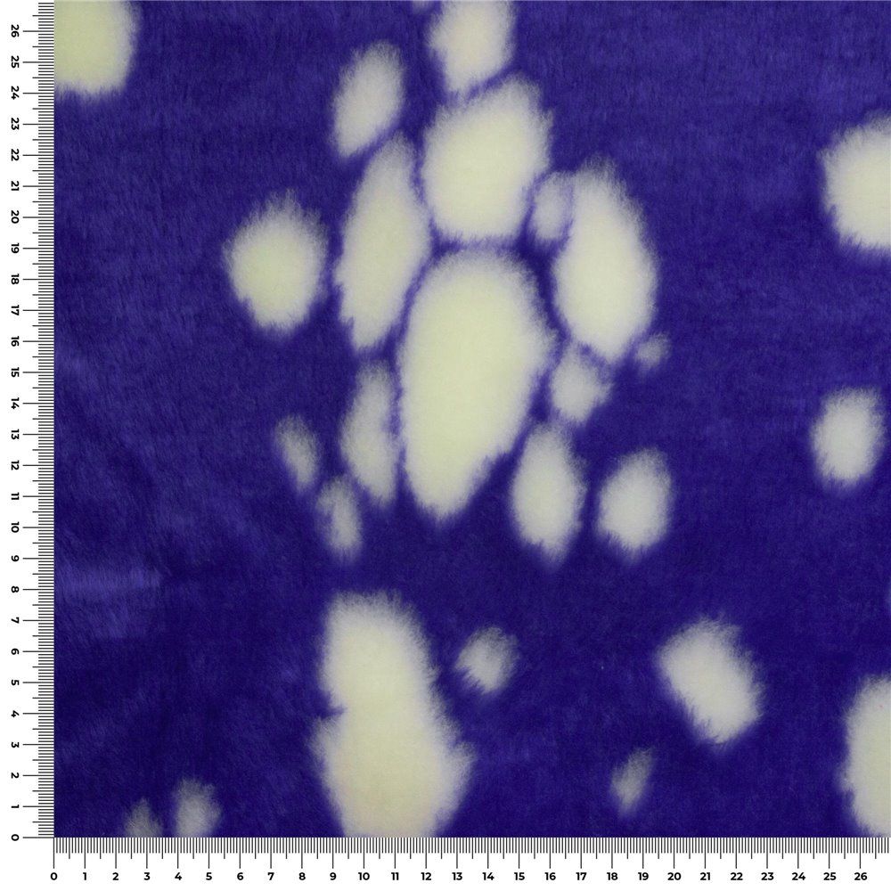 Patterned fur fabric h 140 cm item 684