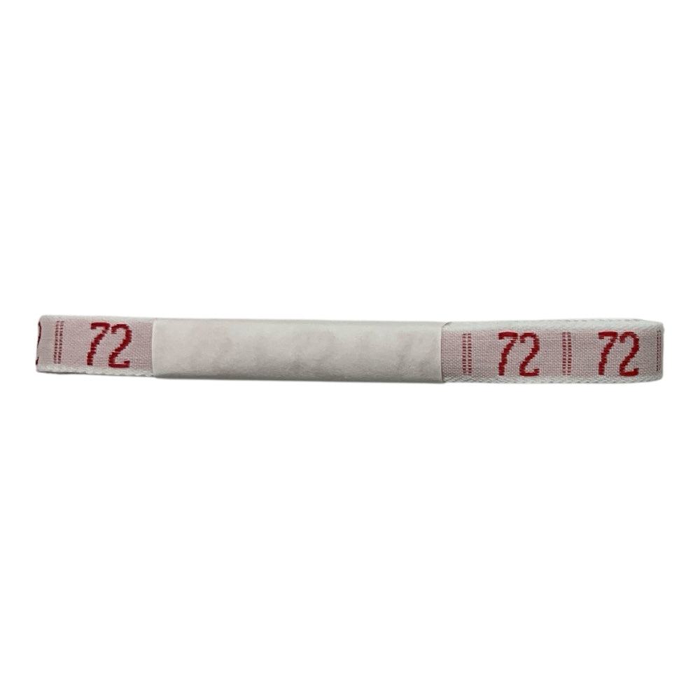 Numerini ricamati da cucire marca biancheria, altezza 1 cm, confezione da 144 pezzi (dello stesso numero)
