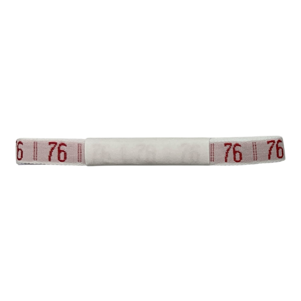 Numerini ricamati da cucire marca biancheria, altezza 1 cm, confezione da 144 pezzi (dello stesso numero)