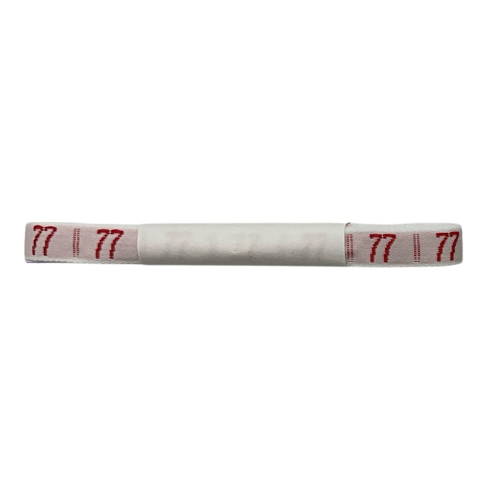 Numerini ricamati da cucire marca biancheria, altezza 1 cm, confezione da 144 pezzi (dello stesso numero)