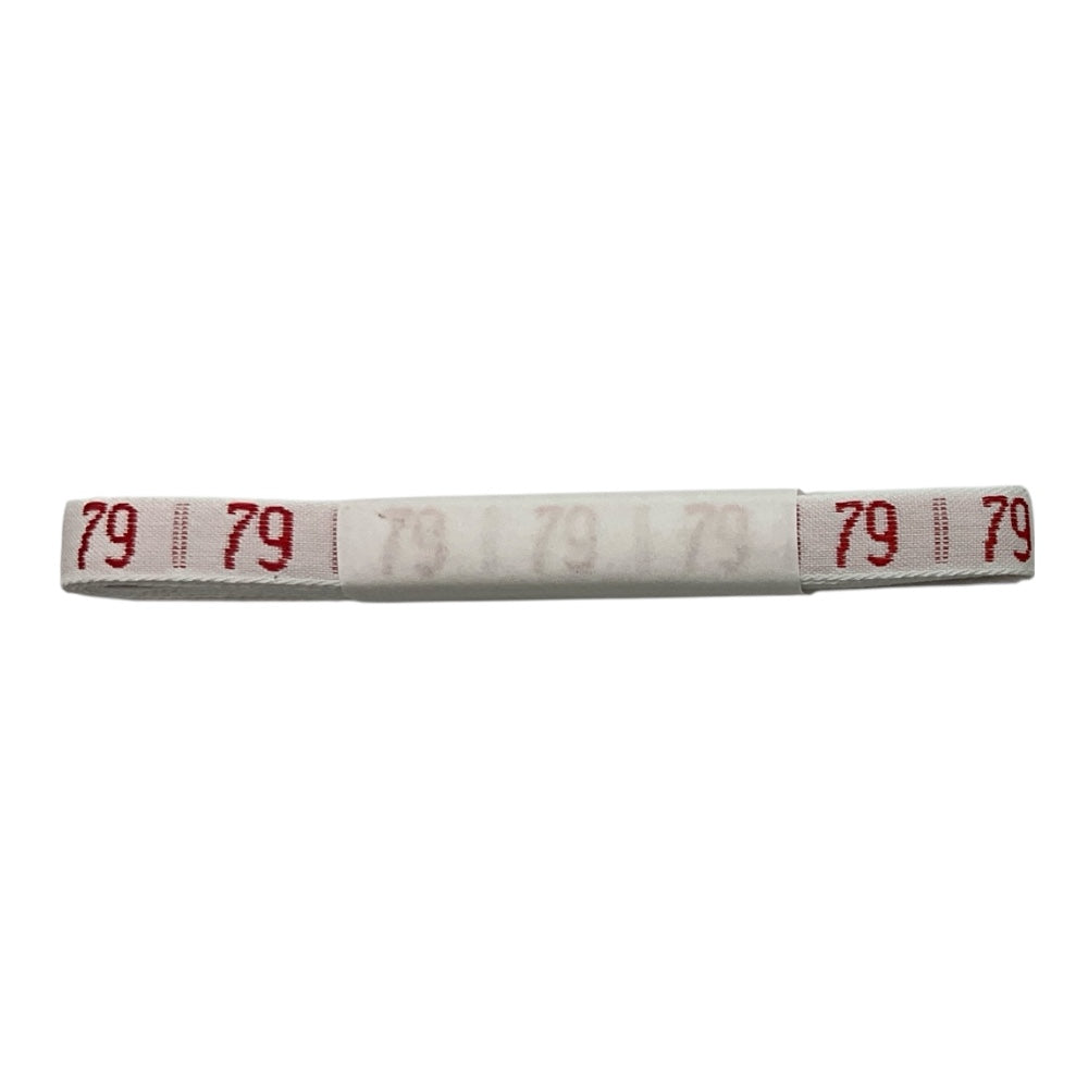 Numerini ricamati da cucire marca biancheria, altezza 1 cm, confezione da 144 pezzi (dello stesso numero)