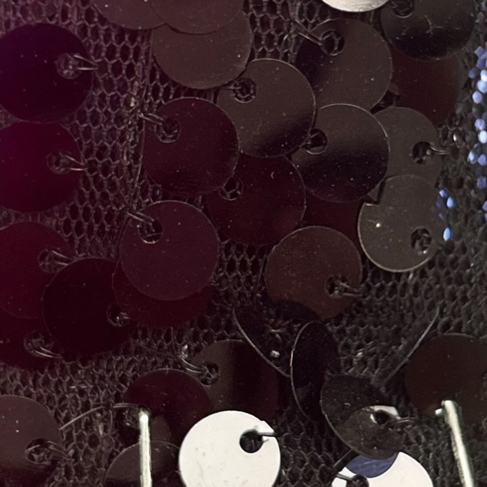 Sequin fabric h cm 140 item Luce
