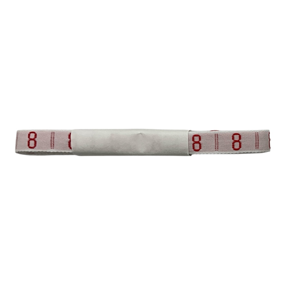 Numerini ricamati da cucire marca biancheria, altezza 1 cm, confezione da 144 pezzi (dello stesso numero)