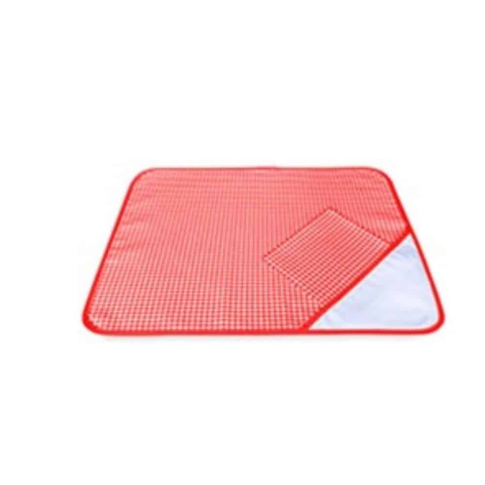Cotton placemat with Aida cloth insert, item SA00305