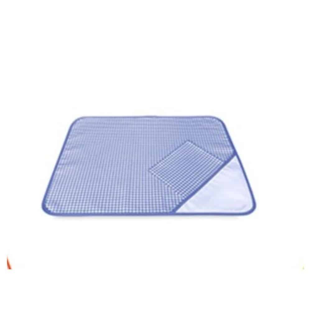 Cotton placemat with Aida cloth insert, item SA00305