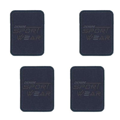 Iron-on fabric application item APU02089 4 pieces