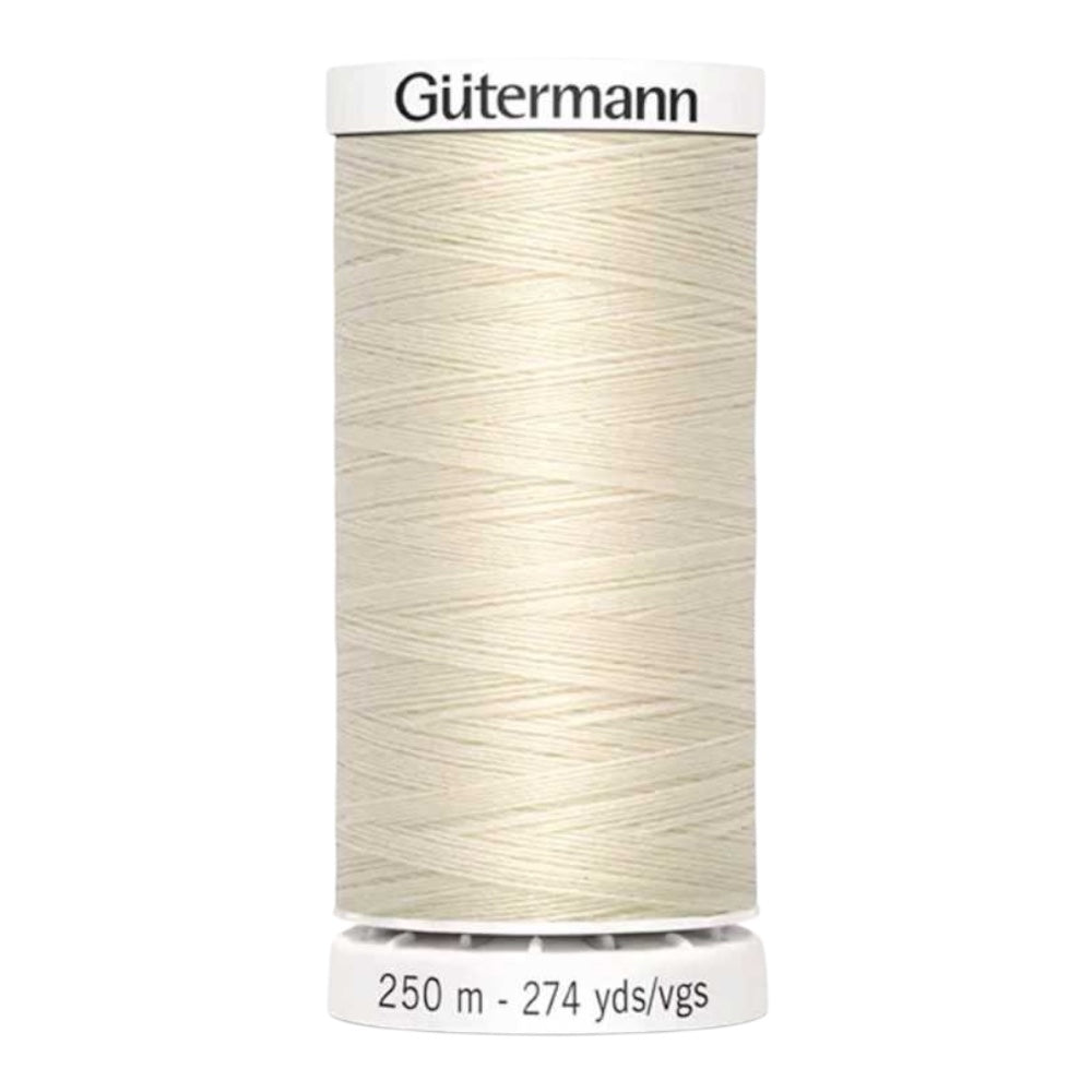 Gutermann spola da 250 mt 100% poliestere articolo 717878