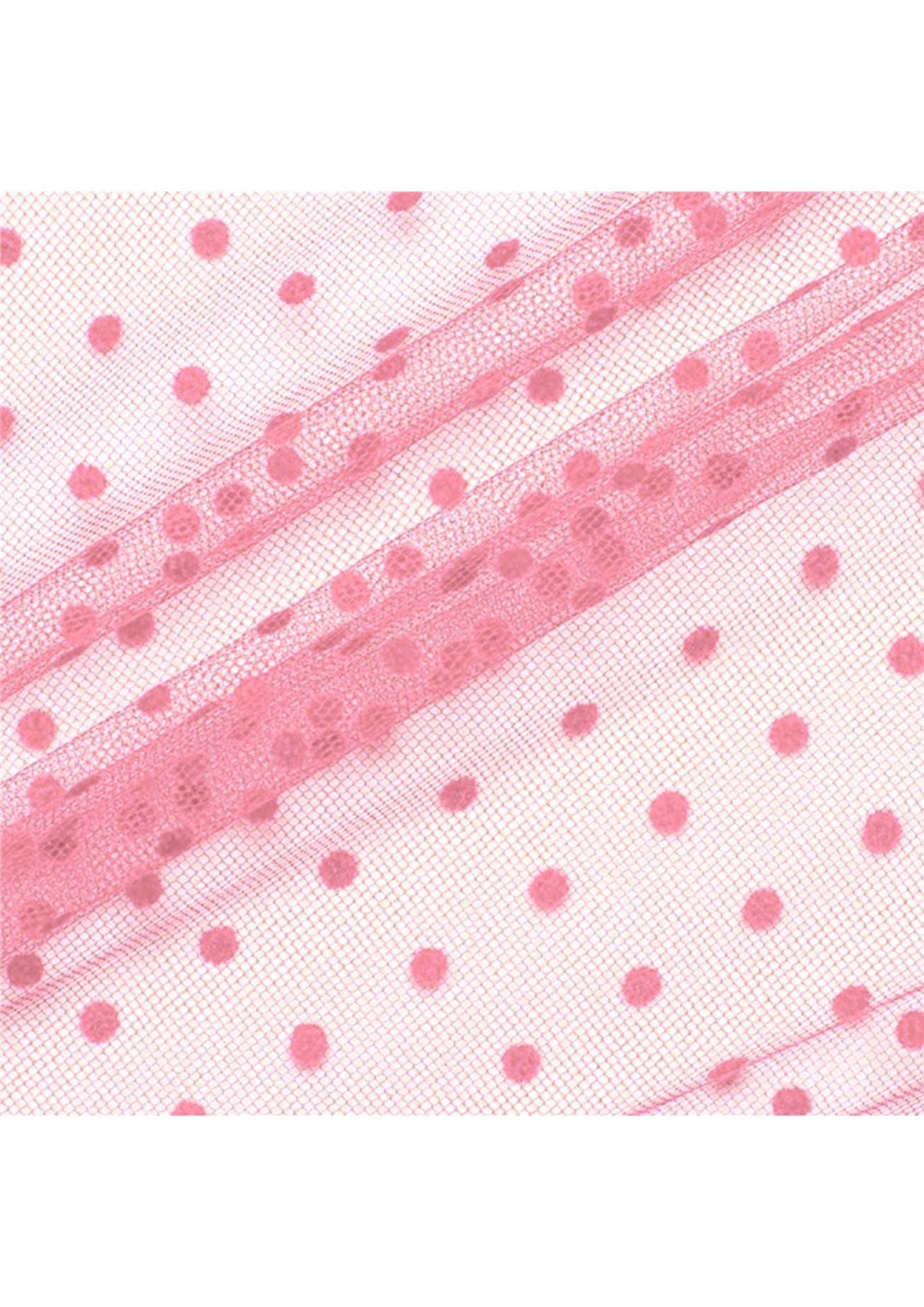 Tulle floccato pois h cm 150 articolo Ravello