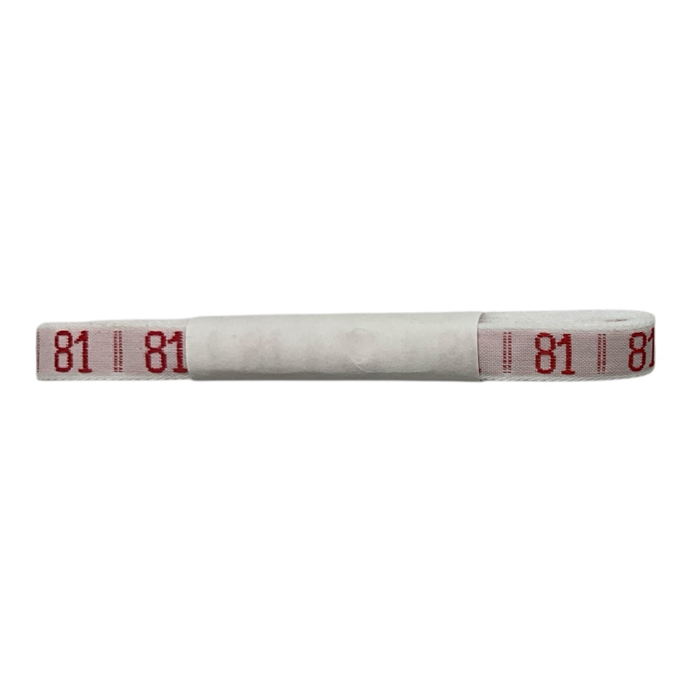 Numerini ricamati da cucire marca biancheria, altezza 1 cm, confezione da 144 pezzi (dello stesso numero)