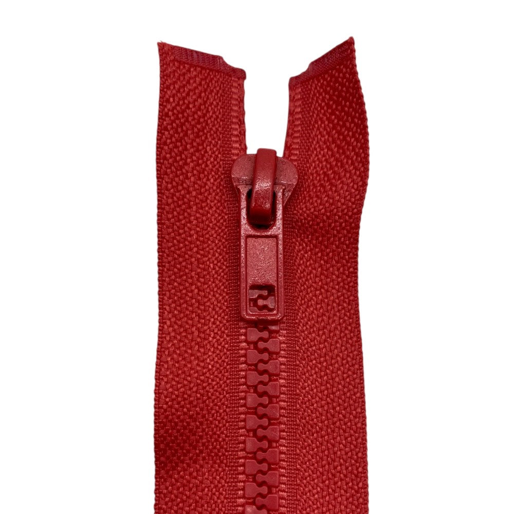 55cm divisible plastic chain zipper, 6mm, item 1184/6/55