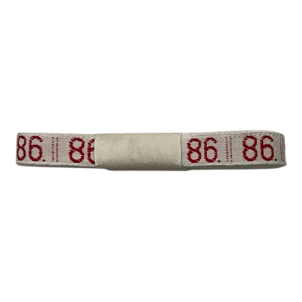 Numerini ricamati da cucire marca biancheria, altezza 1 cm, confezione da 144 pezzi (dello stesso numero)