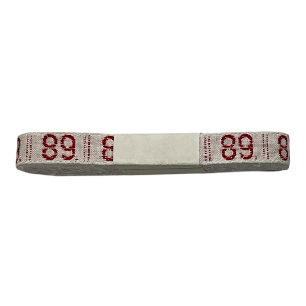 Numerini ricamati da cucire marca biancheria, altezza 1 cm, confezione da 144 pezzi (dello stesso numero)