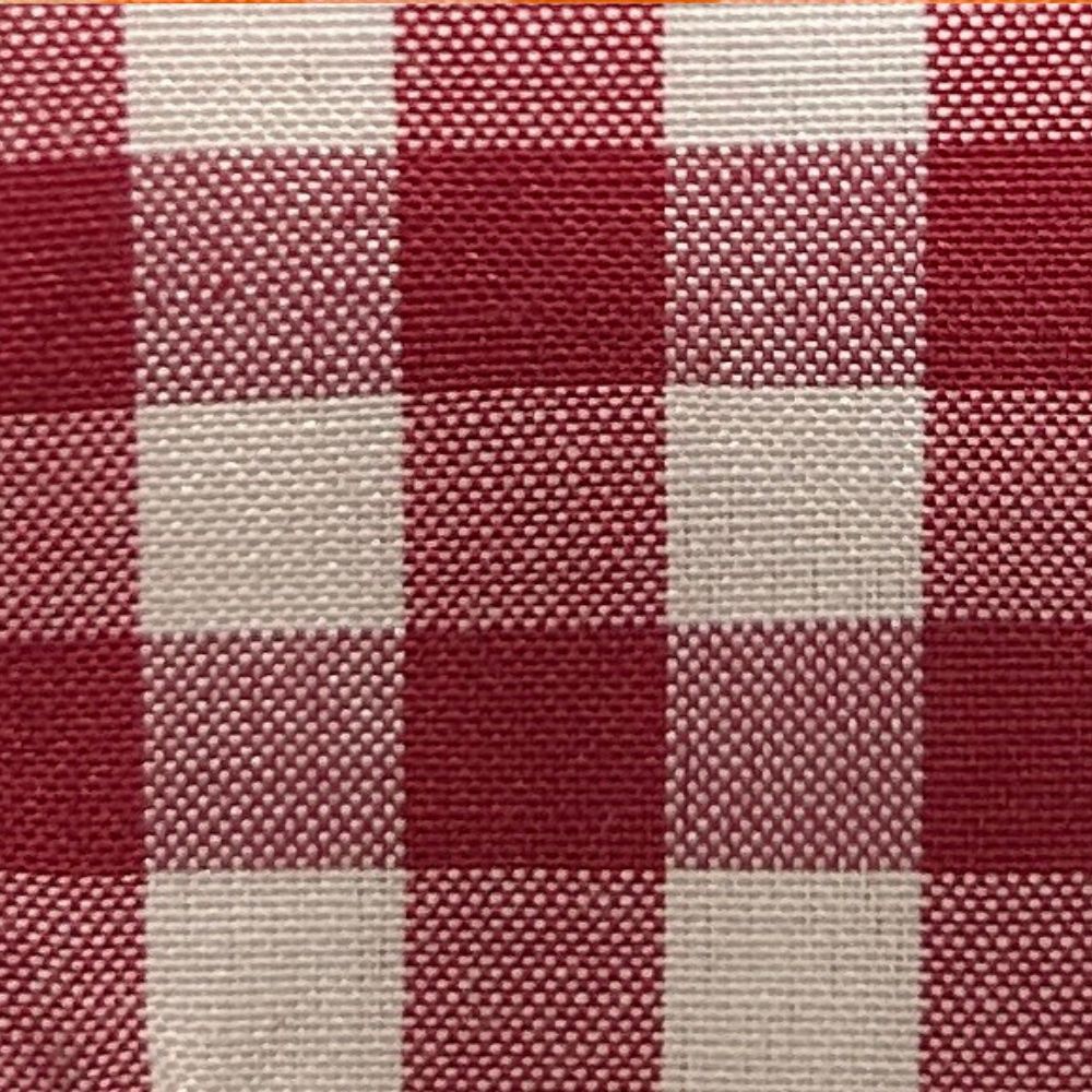 Yarn-dyed polycotton fabric with checks, 150 cm high, item 16032