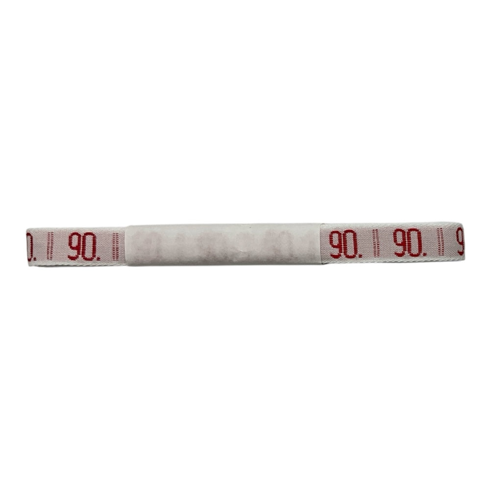 Numerini ricamati da cucire marca biancheria, altezza 1 cm, confezione da 144 pezzi (dello stesso numero)