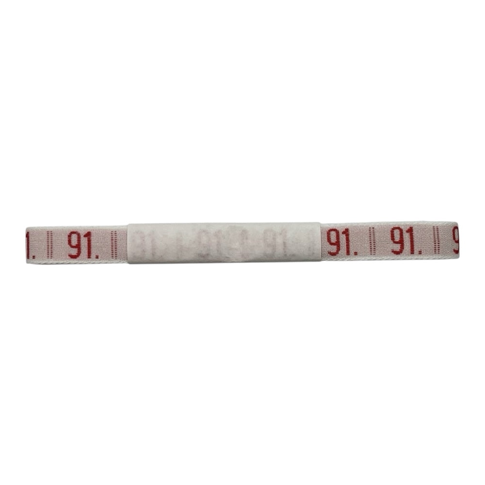 Numerini ricamati da cucire marca biancheria, altezza 1 cm, confezione da 144 pezzi (dello stesso numero)