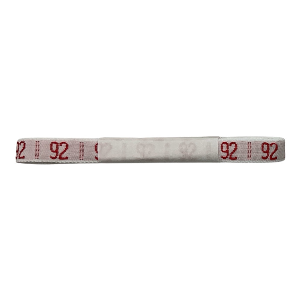 Numerini ricamati da cucire marca biancheria, altezza 1 cm, confezione da 144 pezzi (dello stesso numero)