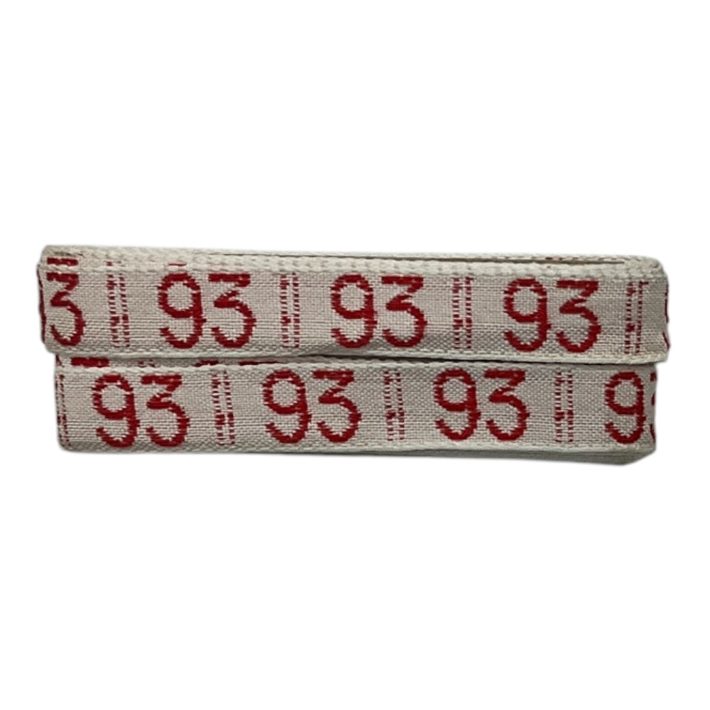 Numerini ricamati da cucire marca biancheria, altezza 1 cm, confezione da 144 pezzi (dello stesso numero)