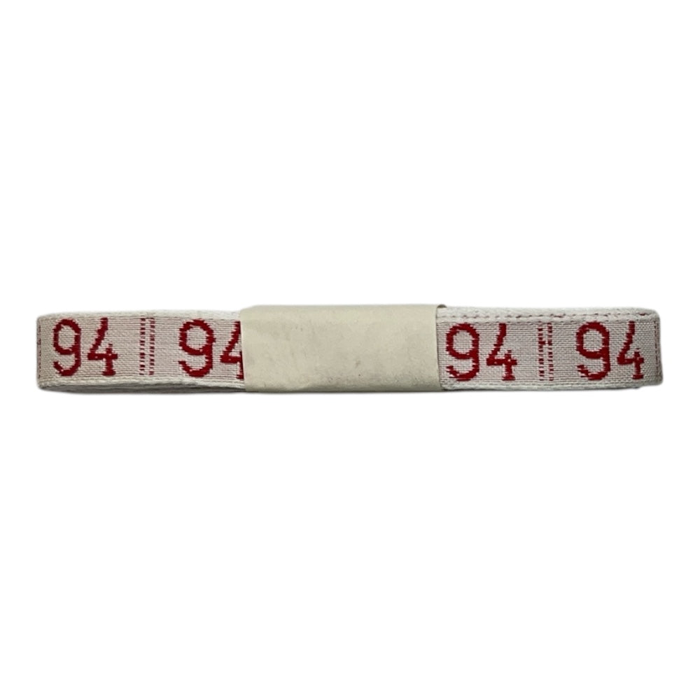 Numerini ricamati da cucire marca biancheria, altezza 1 cm, confezione da 144 pezzi (dello stesso numero)