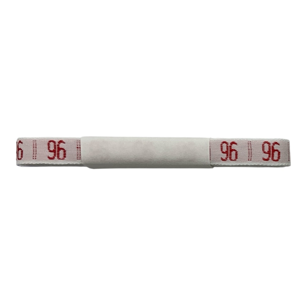 Numerini ricamati da cucire marca biancheria, altezza 1 cm, confezione da 144 pezzi (dello stesso numero)